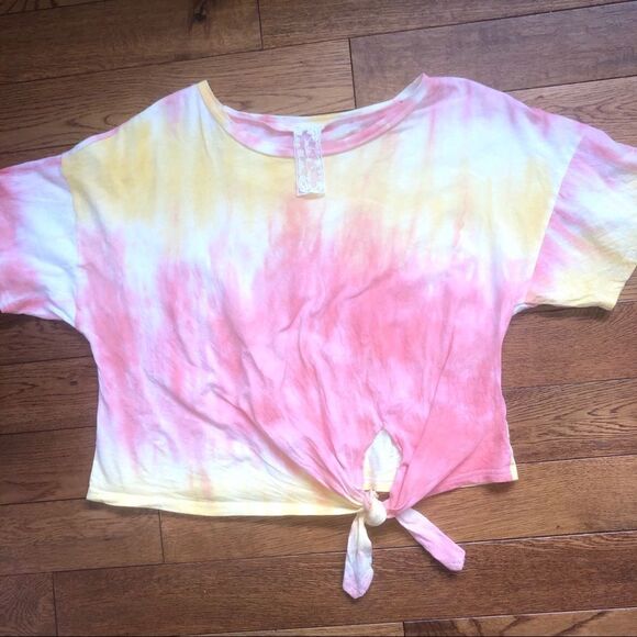 Sadie and Sage Sun Shower Tie Dye Tee - Picture 3 of 6